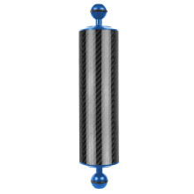 Carbon Fiber Extension Shell Arm Float Buoyancy Holder D60mm for SLR Camera Diving Light Action Camera 10 Inch Blue