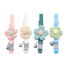 Cat Collars with Bells, Adjustable Safety Collars for Small Dogs and Pets, Cute Design, 4-Pack Set