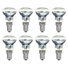 E14 R39 30W Clear Spotlight Light Bulbs Pack of 8 for Lava Lamps and Decorative Lighting