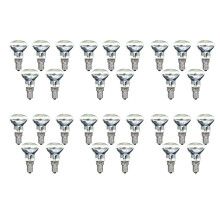 Lava Lamp E14 R39 30W Clear Spotlight Light Bulb Set of 30, Screw-In Lava Light Bulbs for Home Decor