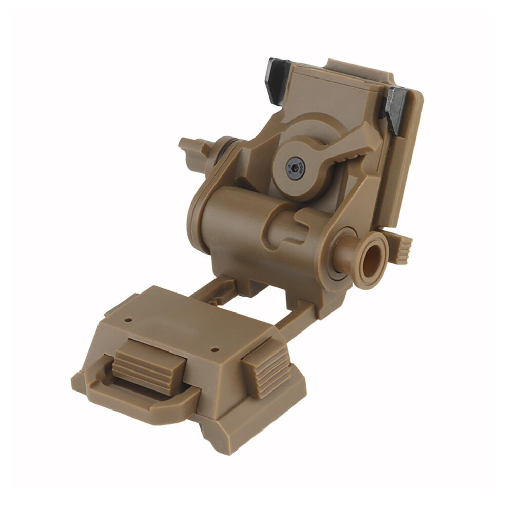 Tactical Metal J Arm Nvg Mount Helmet Adapter For Pvs 15 Pvs 18 Night Vision Devices, Adjustable Bracket Brown 6482260056722