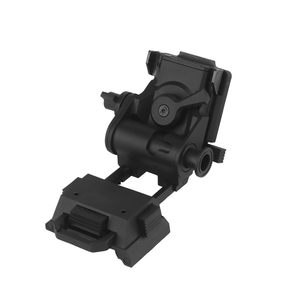 Tactical Metal J Arm Nvg Mount Helmet Adapter For Pvs 15/Pvs 18 Night Vision Devices, Adjustable Bracket Black 6038364693075