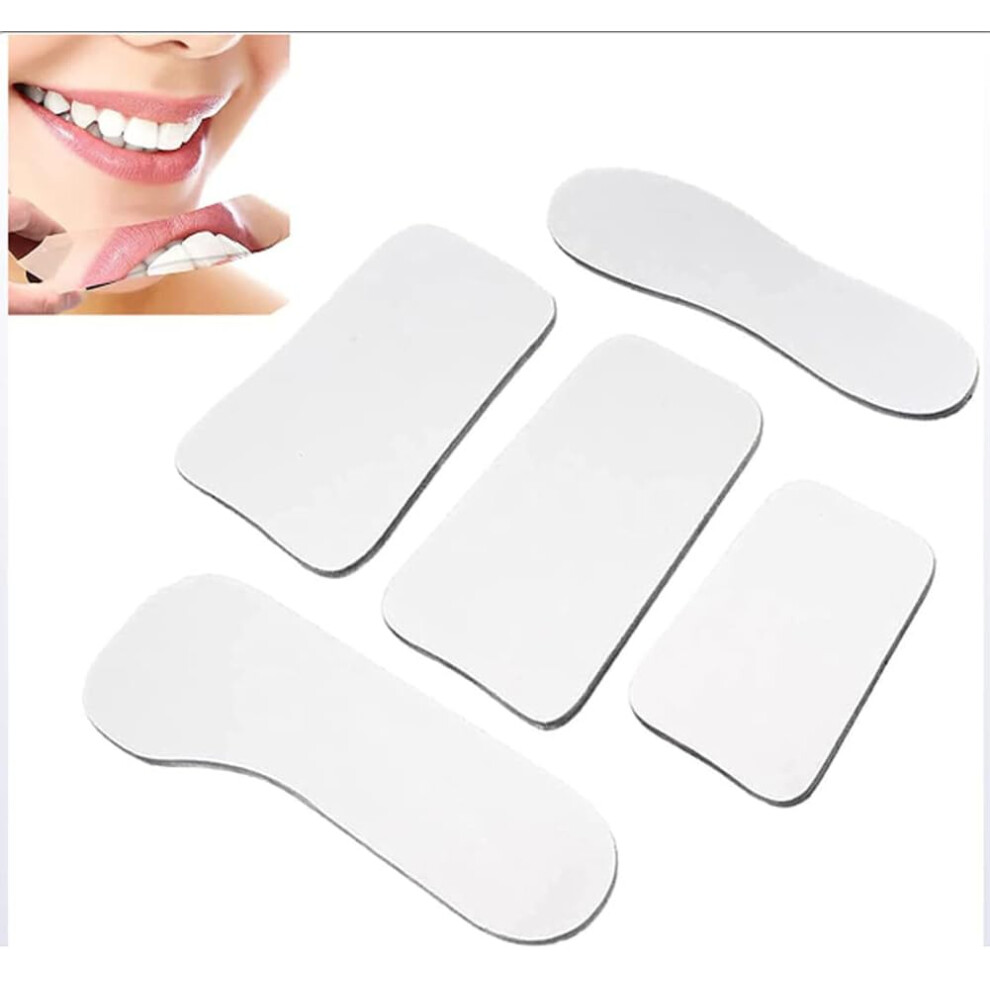 Double-Sided Dental Photography Mirror Reflector, Titanium-Coated Glass Intraoral Mouth Mirror, Occlusal Orthodontic Tool