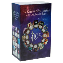 108 Oracle Deck Premium 350gsm Glossy Tarot Cards for Fortune Telling and Self-Discovery