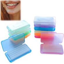 Orthodontic Wax for Braces, 12-Pack Dental Relief Wax for Braces Wearers, Soothing Braces Support Wax