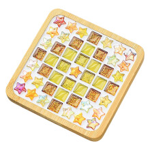Mosaic Tile Coaster Set with Wooden Coasters, Colorful Mosaic Coasters for Handmade Decoration, Square
