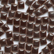 Mosaikfliesen 100g DIY Keramik Mosaikfliesen Handgefertigte Ornamente Bunter Kristall Light Brown für Wandkunst