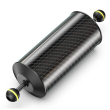 Carbon Fiber Float Arm D80mm 10" Ultra Light 900g Underwater Camera System Diving Tray Video Light Strobe GA-11