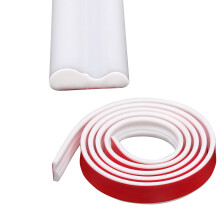Self-Adhesive TPE Stucco Mouldings, High Elasticity Peel and Stick Wall Strip, 3m x 23mm Ceiling Trim