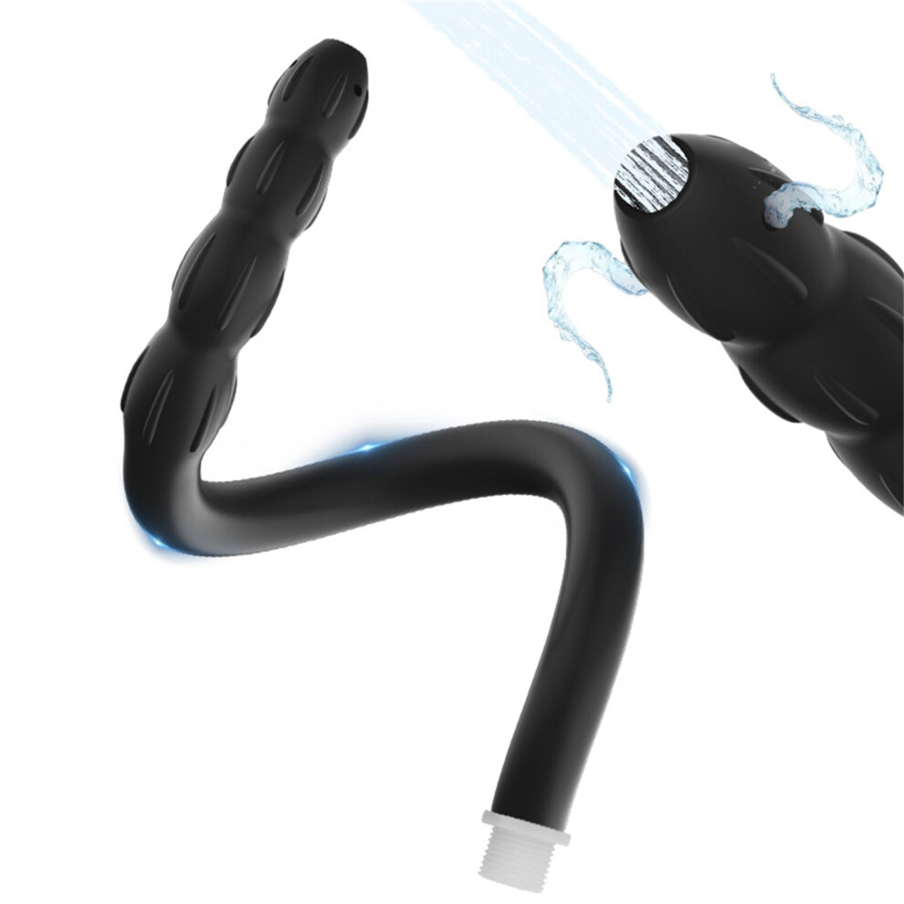 51 cm Extra Long Soft Silicone Vaginal Shower Enema Hose for Men and Women Intimate Cleaning and Irrigation