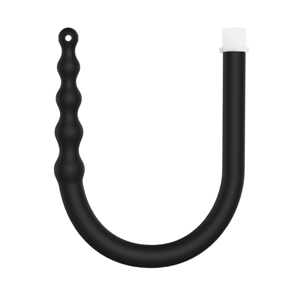 Soft Silicone 58 cm Extra Long Enema Irrigator for Intimate Shower Cleaning, Vaginal and Anal Use for Women and Men