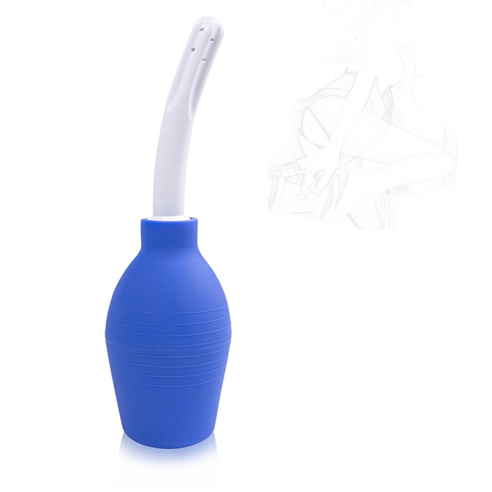 Blue Intimate Shower Enema Syringe Irrigator For Vaginal And Intestinal Cleansing 200Ml For Men And Women