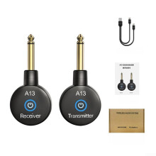 2.4GHz Electric Guitar Wireless System with Long Battery Life, Easy Setup, and Compatible for All Guitar Models