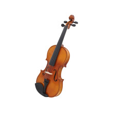 Beginner Violin 4/4 Full Size Solid Maple Scroll Design Practice Instrument for Students