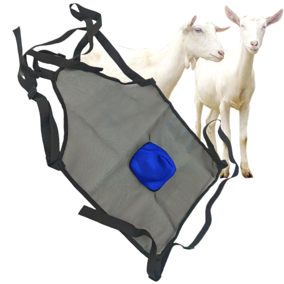 Ziegenschã¼Rze Anti-Breeding Apron For Goat Herd Management | Breathable Control Skirt In Blue | Weighted Livestock Clothing 6447073071188