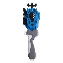 4D Acceleration Launcher String Launcher with Handle for Kids, Blue Toy Accessories for Outdoor Play and Combat Games