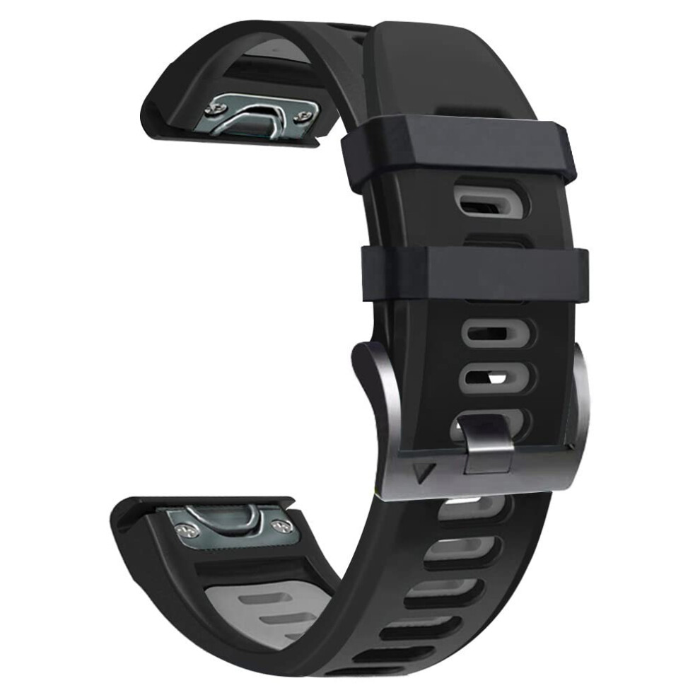 Silicone Watch Bands For Garmin Fenix 7X 7 6 6X Pro 5X 5 Plus 3 3Hr Forerunner 935 945, 26Mm Width, Achat Color 6038364697219