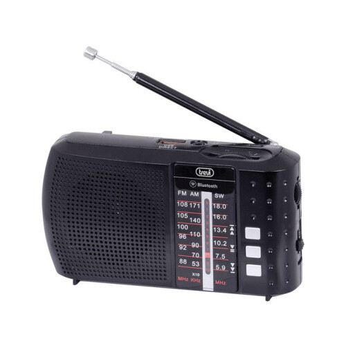 Radio Portatile - Trévi - 0RA7F2000 - Analogico e digitale - AM, FM, SW - Bluetooth, USB 2