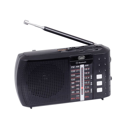 Radio Portatile - Trévi - 0RA7F2000 - Analogico e digitale - AM, FM, SW - Bluetooth, USB 1