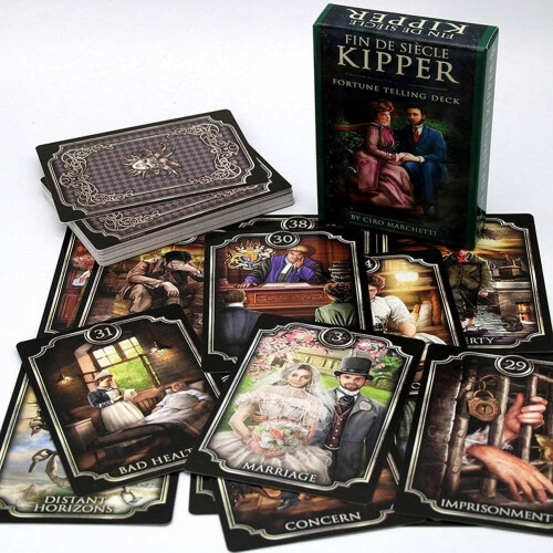 Kipper Oracle Cards Set, Tarot Game for Divination, Unique Design, 36 Card Deck, Fun and Engaging 2