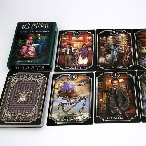 Kipper Oracle Cards Set, Tarot Game for Divination, Unique Design, 36 Card Deck, Fun and Engaging 1