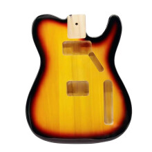 DIY Electric Guitar Body Wood Assembly Kit for Music Lovers - Customizable Design, Suitable for Various Models