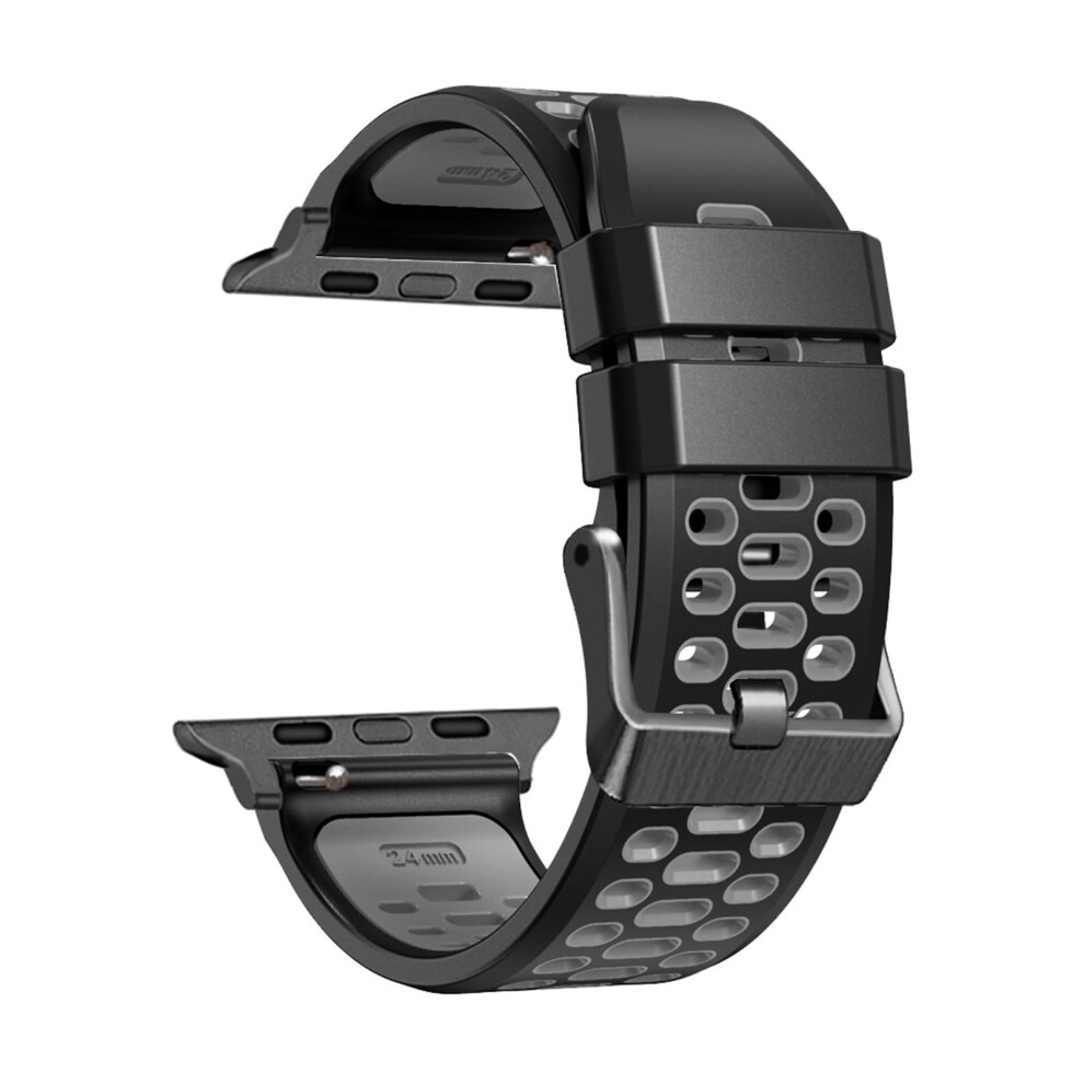 Fkm Rubber Watch Band For Apple Watch Ultra 1 2 49Mm 45Mm 44Mm 42Mm Series 9 8 7 6 5 4 Se Replacement Accessory 6447073072086