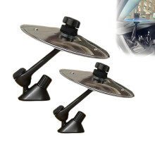 2-Pack Car Crash Cymbals Air Vent Drum Set with Adjustable Clip-On Design, 3 Color Options for Easy Installation in All Vehicles