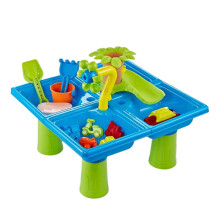 Sensory Table with Water for Educational Beach Games - Outdoor Garden Toys for Girls, Indoor/Outdoor Play Activities