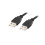 Lanberg AM-AM USB 2.0-kabel 1m sort 1