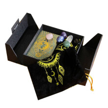 Tarot Deck Double Door Green Moon Style 78 Cards with Guide Book for Beginners and Experts
