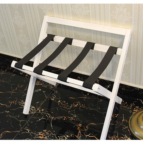 Pannier Rack, Foldable Solid Wood Pannier Rack for Suitcase, Compact Folding Design, Lightweight and Durable 2