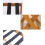 Pannier Rack, Foldable Solid Wood Pannier Rack for Suitcase, Compact Folding Design, Lightweight and Durable 5