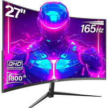 Gawfolk 2K 27 Inch Gaming Monitor, 165Hz QHD 2560x1440p 144Hz