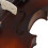 Violin Starter Set 4/4 Acoustic Solid Wood Retro Matte Violin with Case Bow for Beginners Gift 5