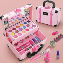 1set Kinder Make-Up Kit Für Mädchen Sicher S Spielzeug Set S Spielen Spielzeug