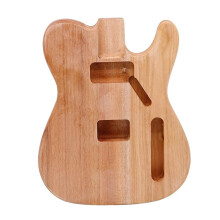 Professional Electric Guitar Body Okoume Wood DIY Modification Kit Compatible with Standard Models