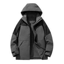 Women's Waterproof Breathable Rain Parka Lightweight Long Wind Jacket 3XL Lined Raincoat for Cycling and Outdoor Activities