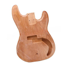 Professional PB E Guitar Body for DIY Bass Modifications - Lightweight Solid Wood, Customizable Design, Compatible with Standard Pickups