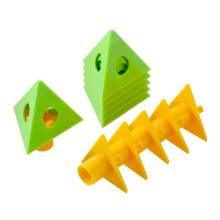 6 Mini Cone Paint Stands, Sturdy Supports for Cabinet and Door Painting, Durable Painting Risers