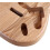 Thick Body Electric Guitar for DIY Projects, Compatible with Custom Accessories, Solid Wood Construction, Versatile Design 5
