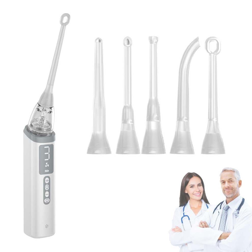 Improved Electric Tonsil Stone Remover Tool, Rechargeable Vacuum with 3 Suction Modes for Adult Use, Model 008