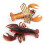 Realistic Marine Simulation Lobsters Model Figures Toy for Kid Gift D 3