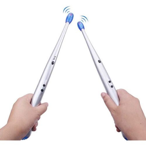 Electronic Drumsticks with Adjustable Response Mechanism for Customizable Playing Style and Enhanced Performance 2