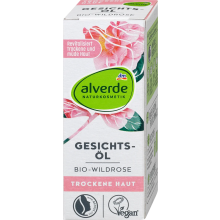 2X alverde NATURKOSMETIK Organic Wild Rose Face Oil 15 ml