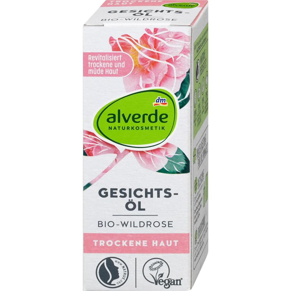 Alverde Natural Cosmetic 2X Alverde Naturkosmetik Organic Wild Rose Face Oil 15 Ml