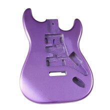 DIY E Guitar Kit Purple, Professional Performance Electric Guitar Body, Customizable Build, High-Quality Components