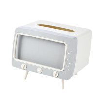 Multifunctional Creative Fabric Storage Box TV Design Elegant Tissue Dispenser Home Use High-Quality Material Simple Structure