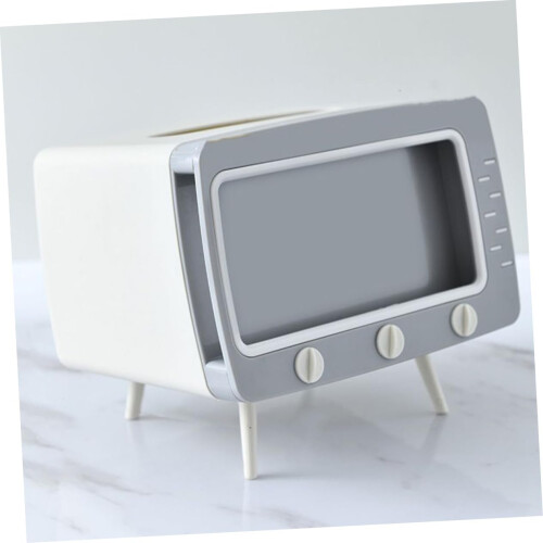 Multifunctional Creative Fabric Storage Box TV Design Elegant Tissue Dispenser Home Use High-Quality Material Simple Structure 1
