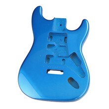 E Guitar Kit Blue DIY Guitar Body for Electric Guitar Assembly, Beginner-Friendly, Customizable Parts